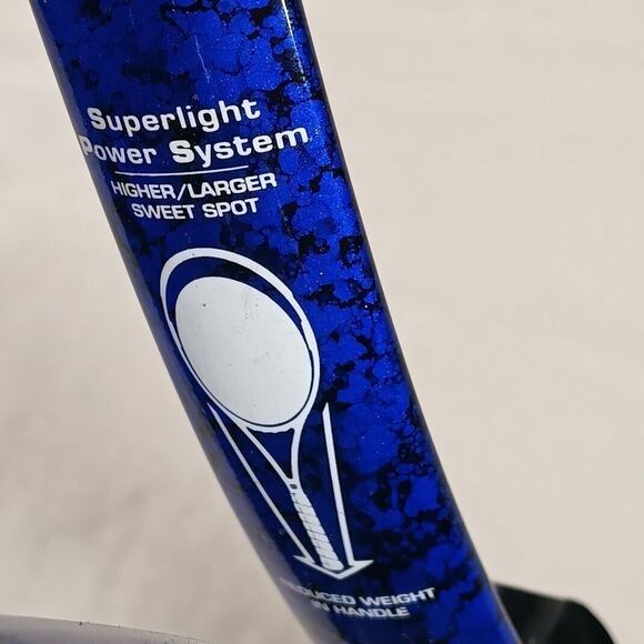 Wilson Pro 110 Tennis Racket SPS Blue L3 110 Sq. In w/ Case - Picture 6 of 9